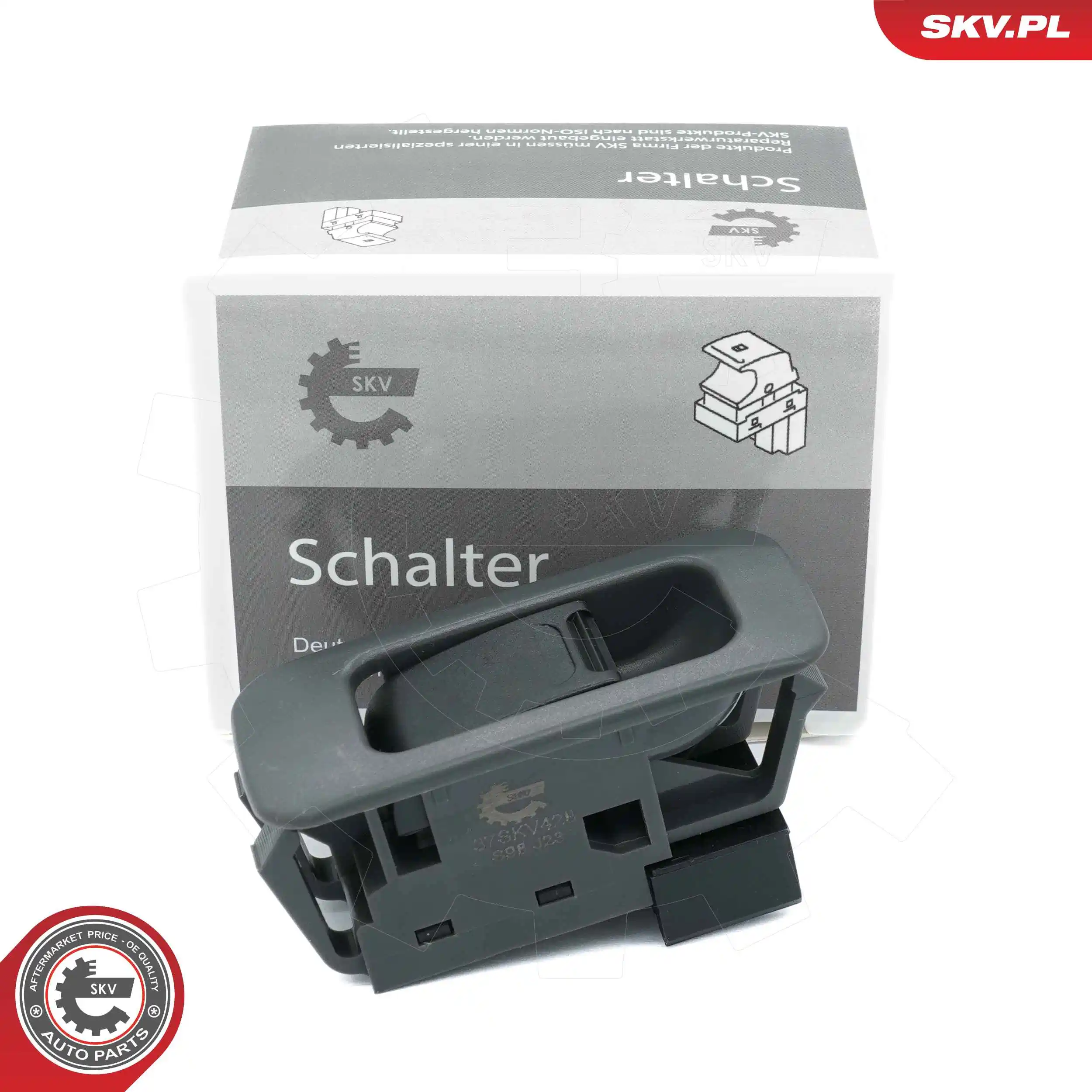 Switch, window regulator